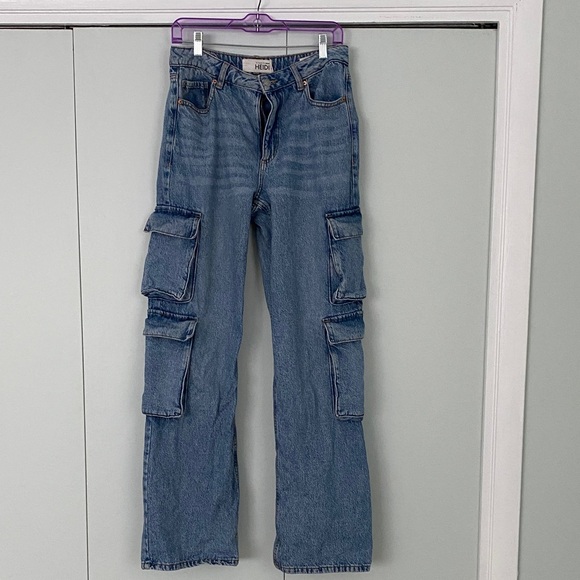 Dynamite Denim - Dynamite denim Heidi wide leg double cargo size 6